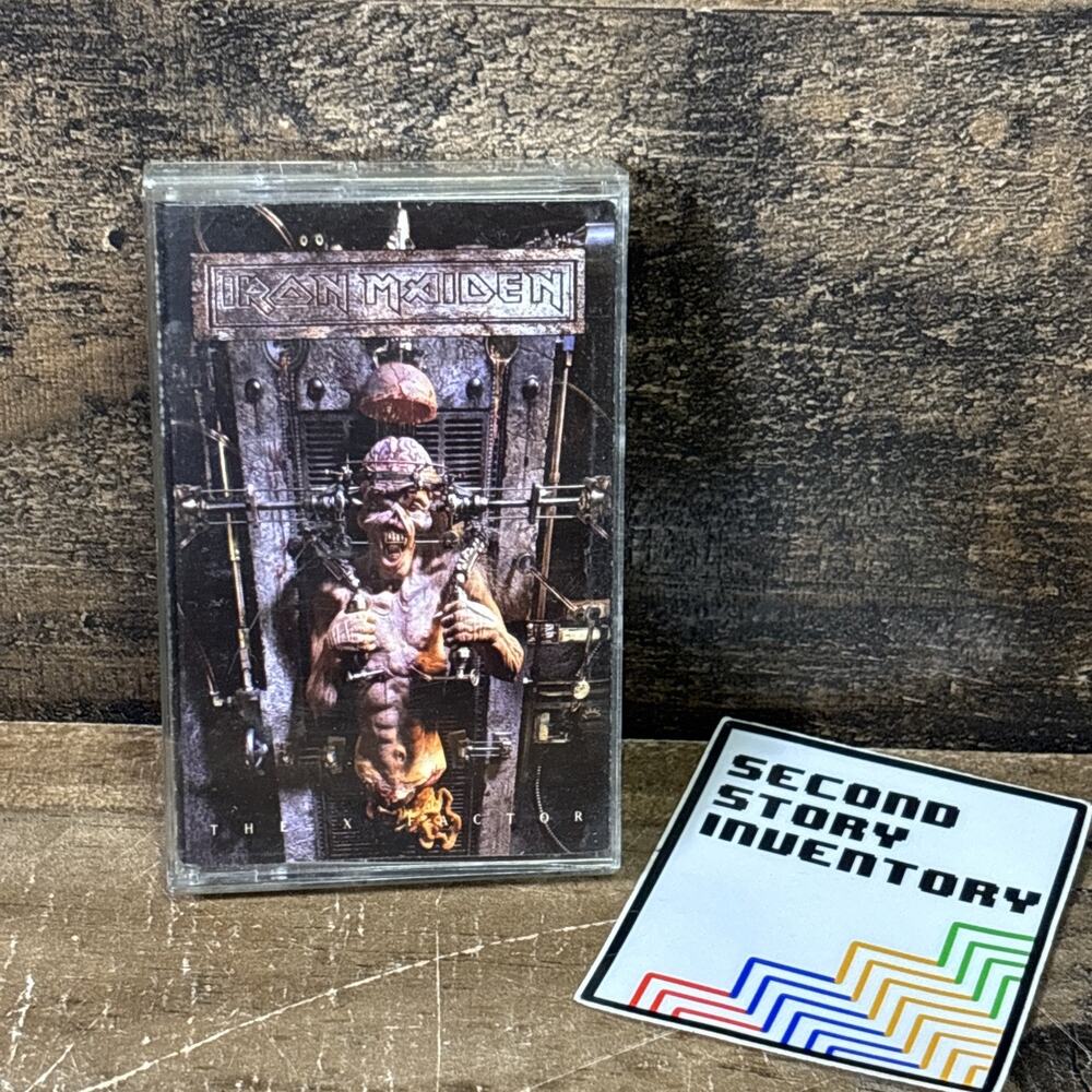 Iron Maiden The X Factor 1995 Cassette Tape 90’s Heavy Metal Rock Vtg Music